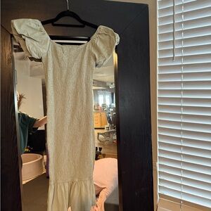 Simplee Textured Cream Top